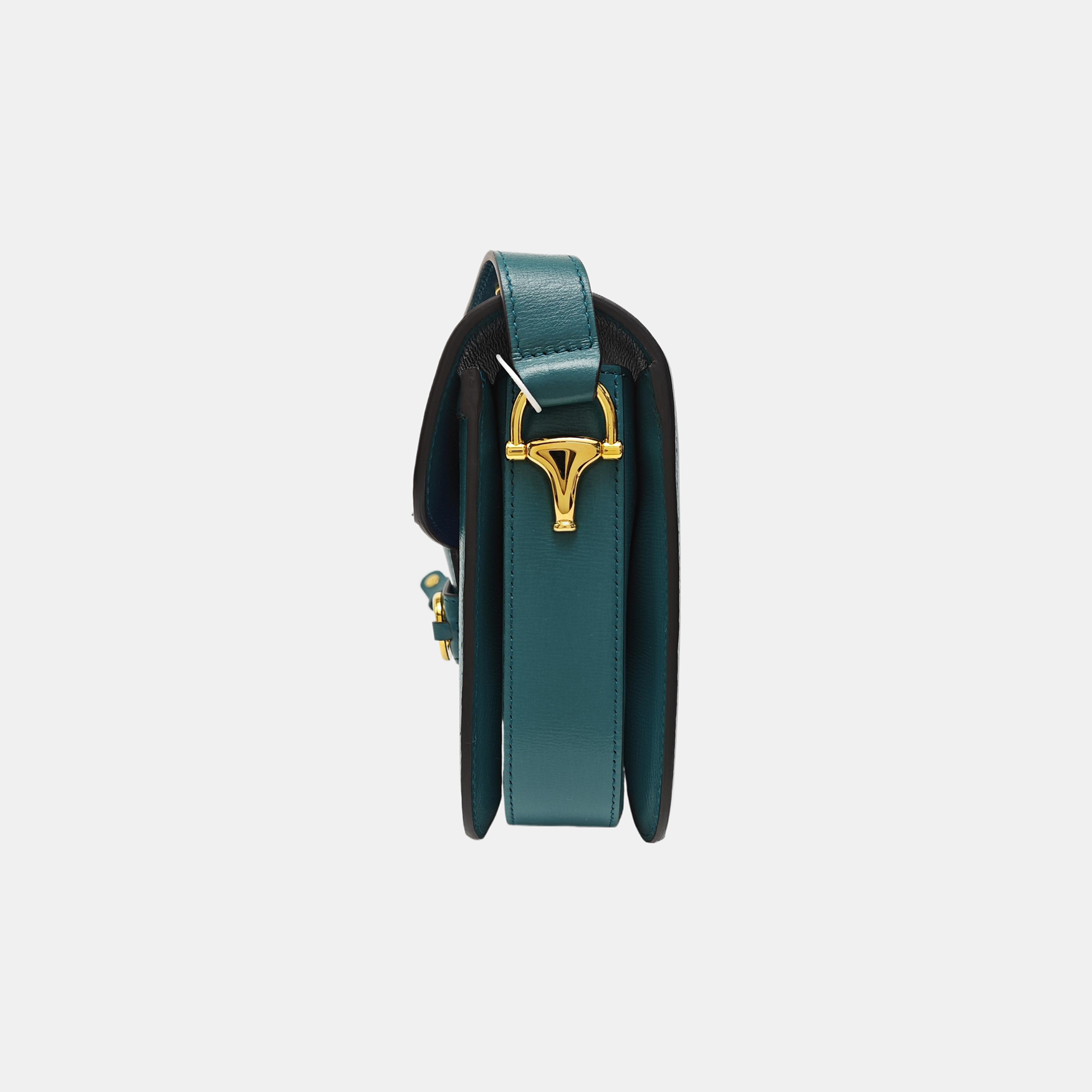 Horsebit 1955 Small Quilted Calfskin Blue
