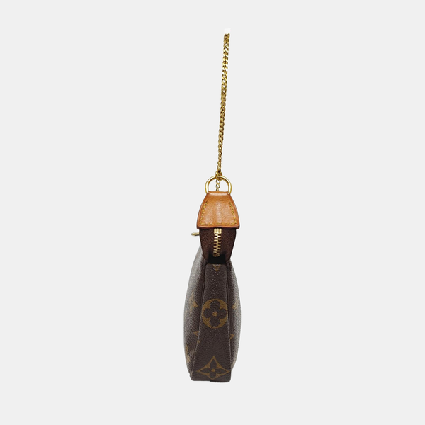 ACCESSOIRES Mini Monogram Coated Canvas Brown