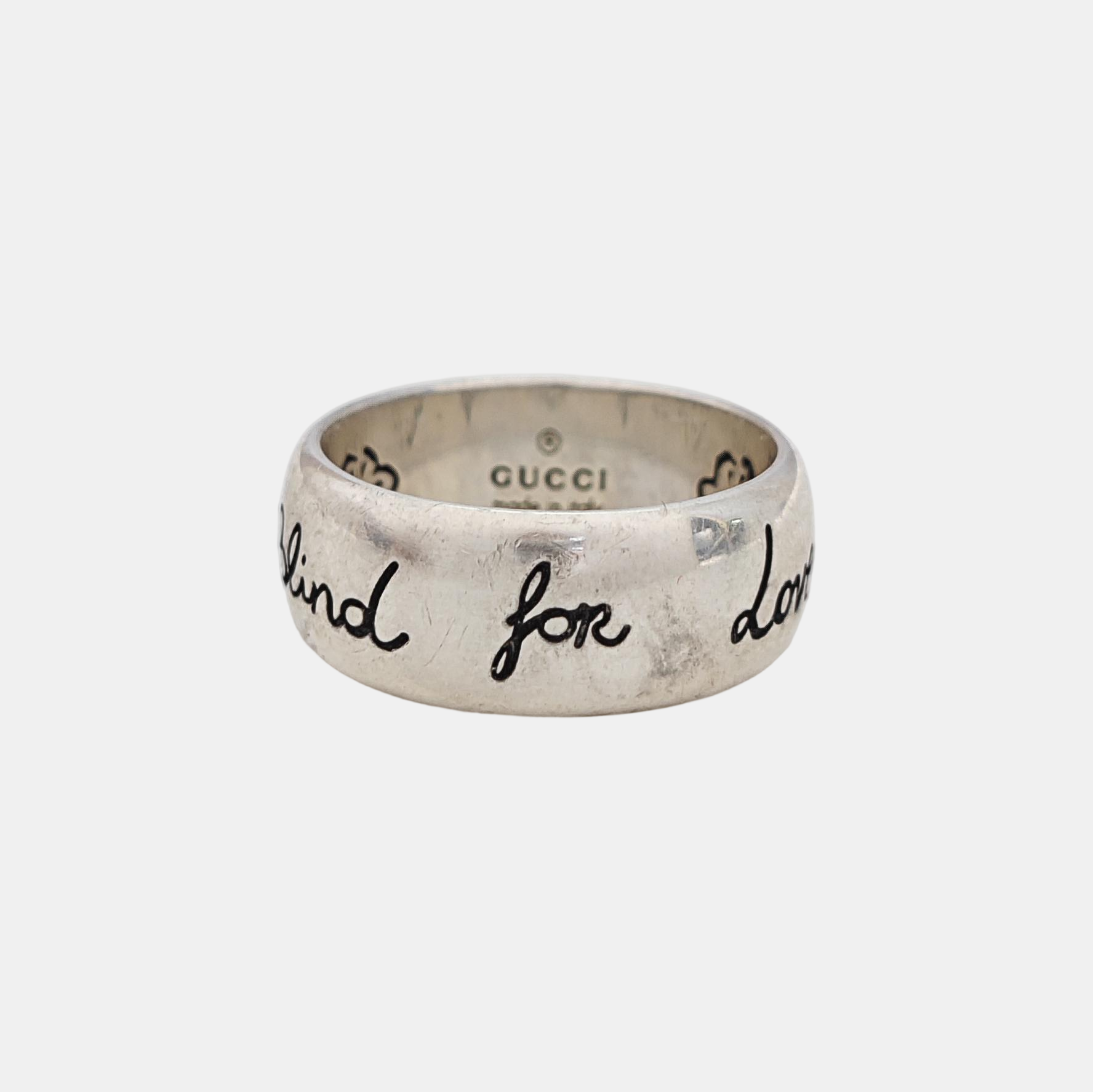 Blind For Love 925 Sterling Silver Ring HK 22