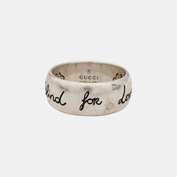 Blind For Love 925 Sterling Silver Ring HK 22