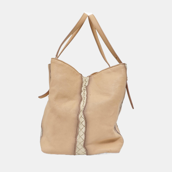 Lambskin Tote Bag Pink