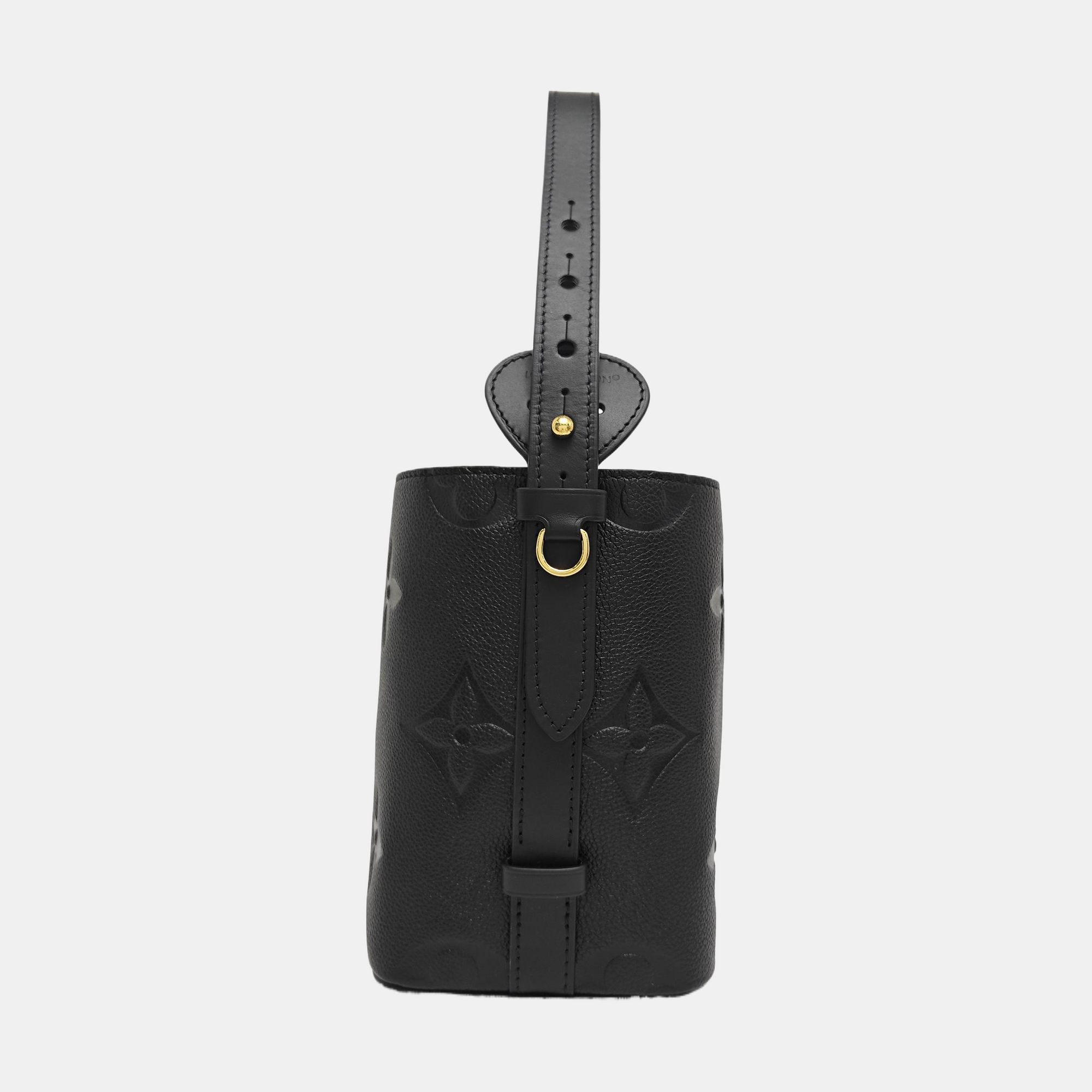 ALL IN BB Monogram Calfskin Black