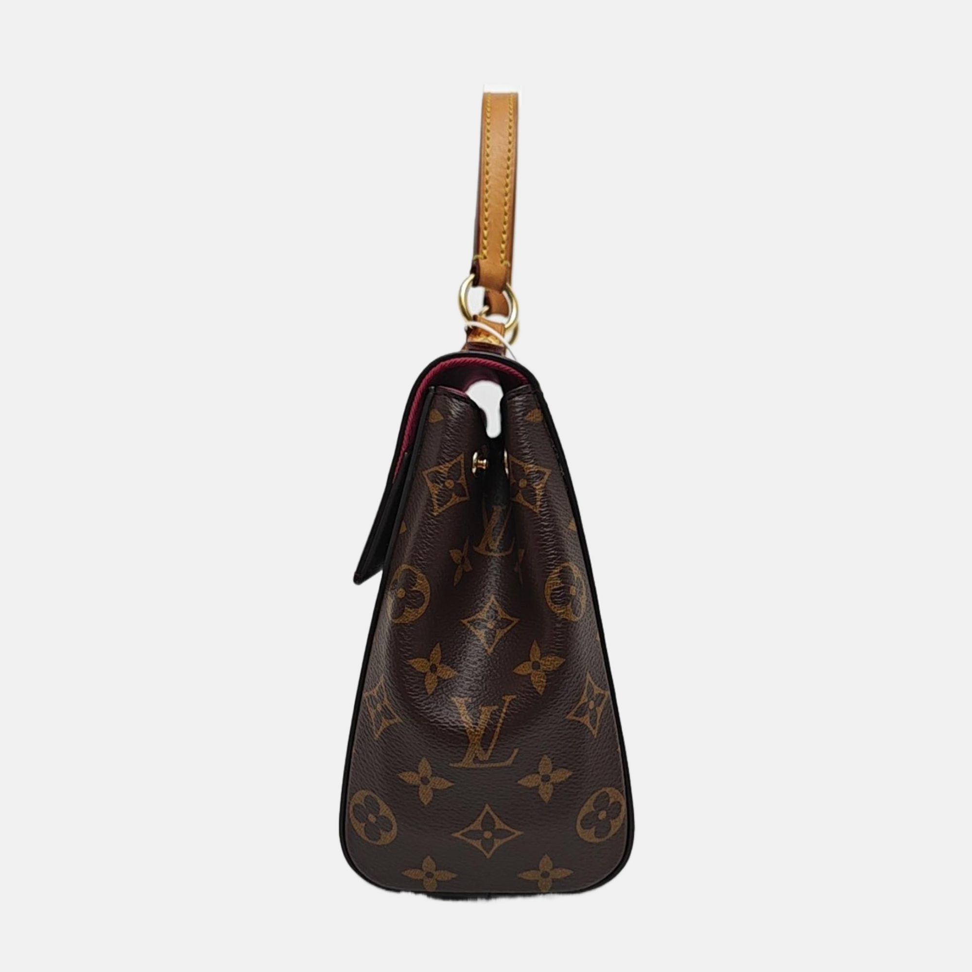 CLUNY PM Monogram Coated Canvas Brown