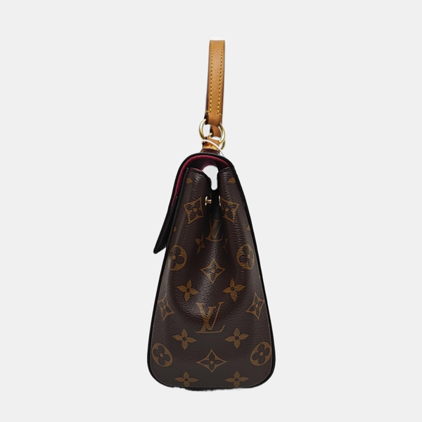 CLUNY PM Monogram Coated Canvas Brown