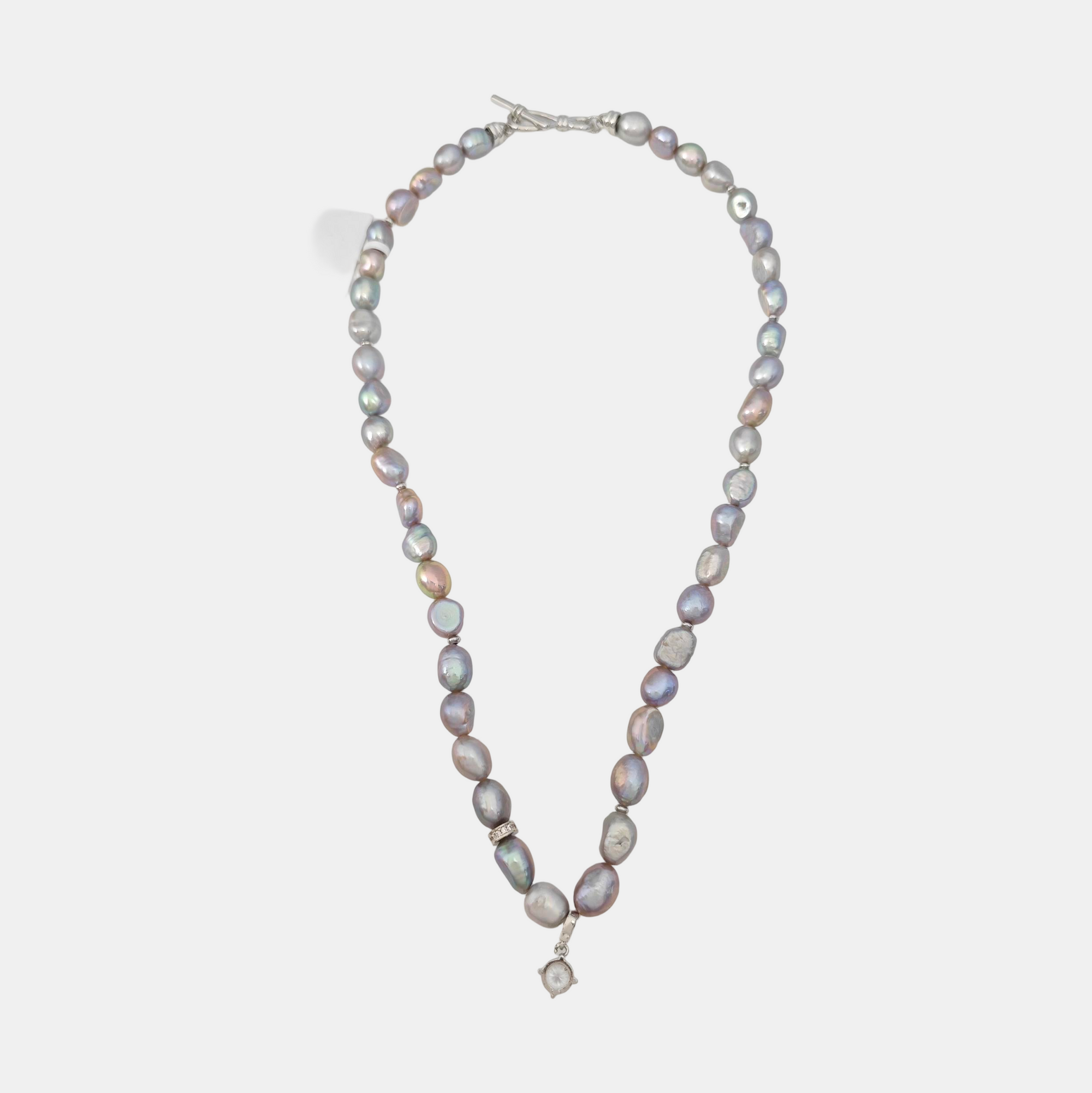 Pearl Blue Necklace