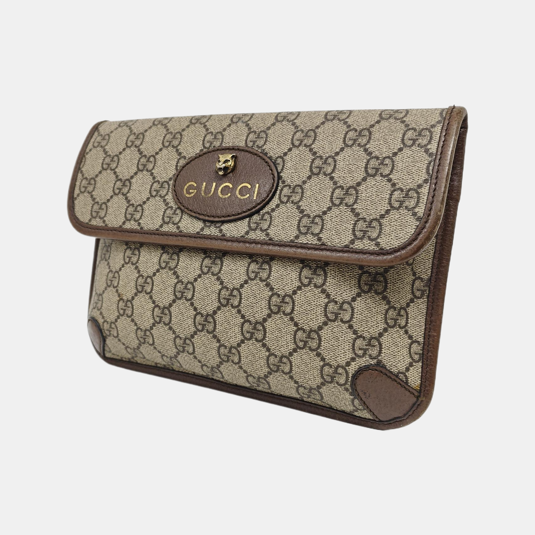 Neo Vintage Monogram Coated Canvas Beige