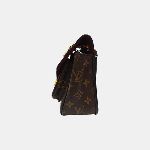 PASSY Monogram Coated Canvas Brown