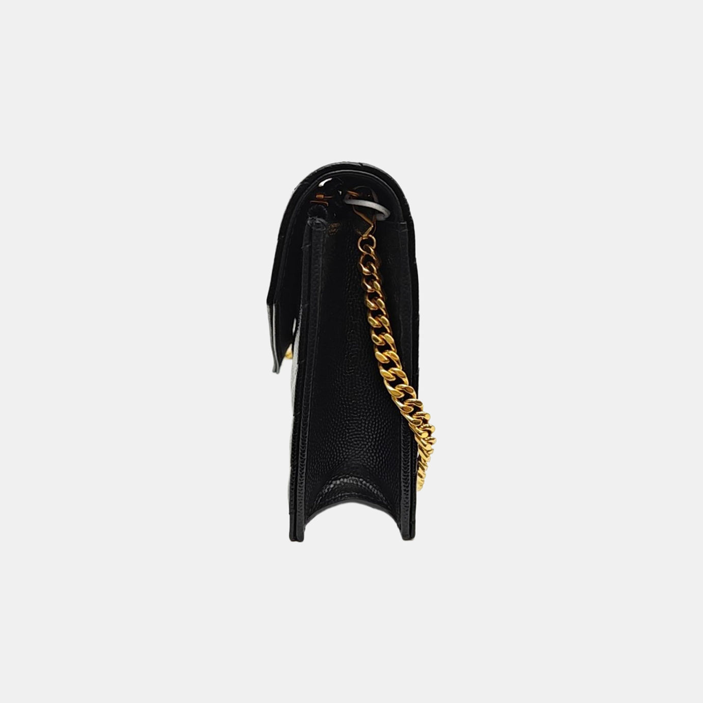MONOGRAM WOC Chevron Calfskin Black