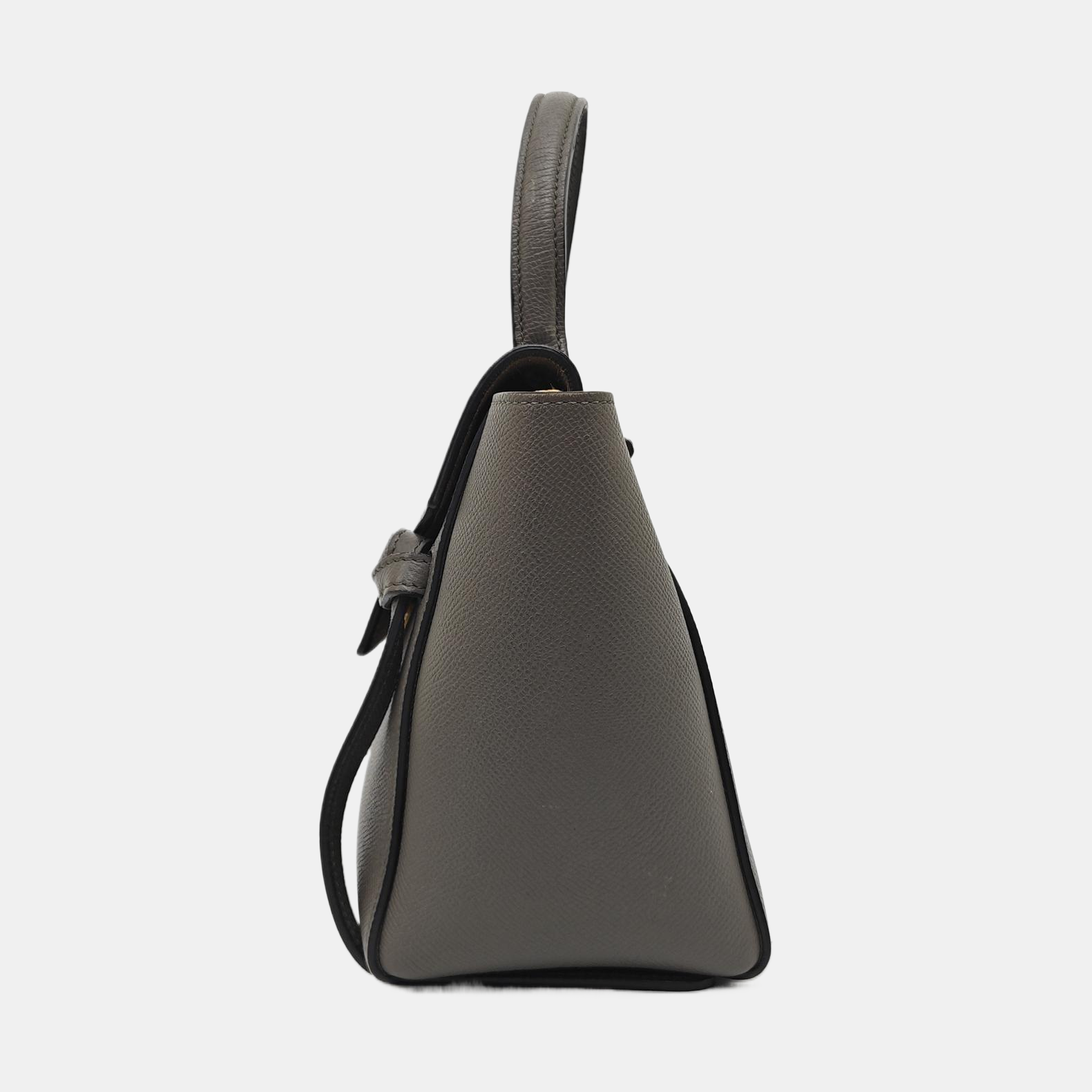 BELT Nano Calfskin Gray