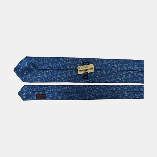 Mulberry Silk Tie Blue