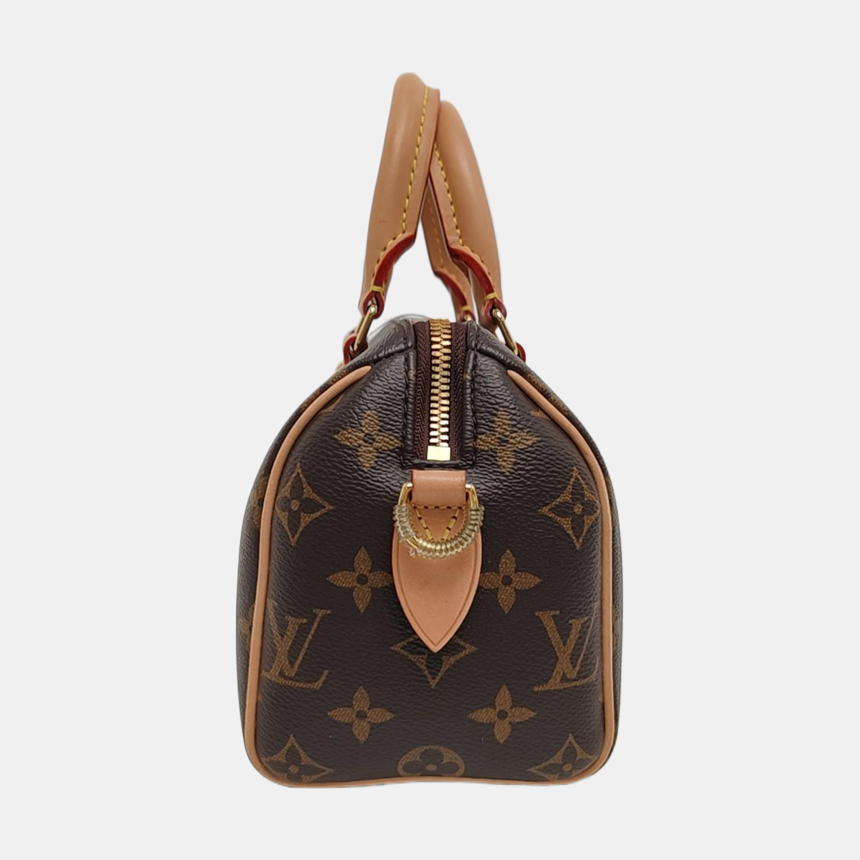 SPEEDY 20 Monogram Coated Canvas Brown