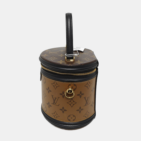 CANNES PM Monogram Coated Canvas Brown