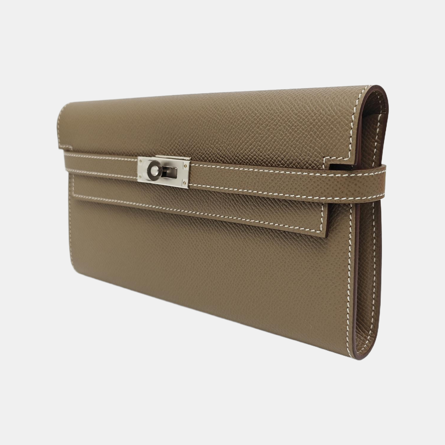 Kelly 20 Epsom Gray Wallet