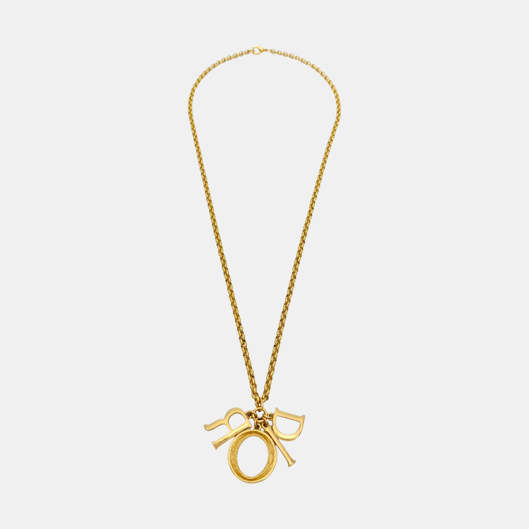 Dio(r)evolution Metal Gold Necklace