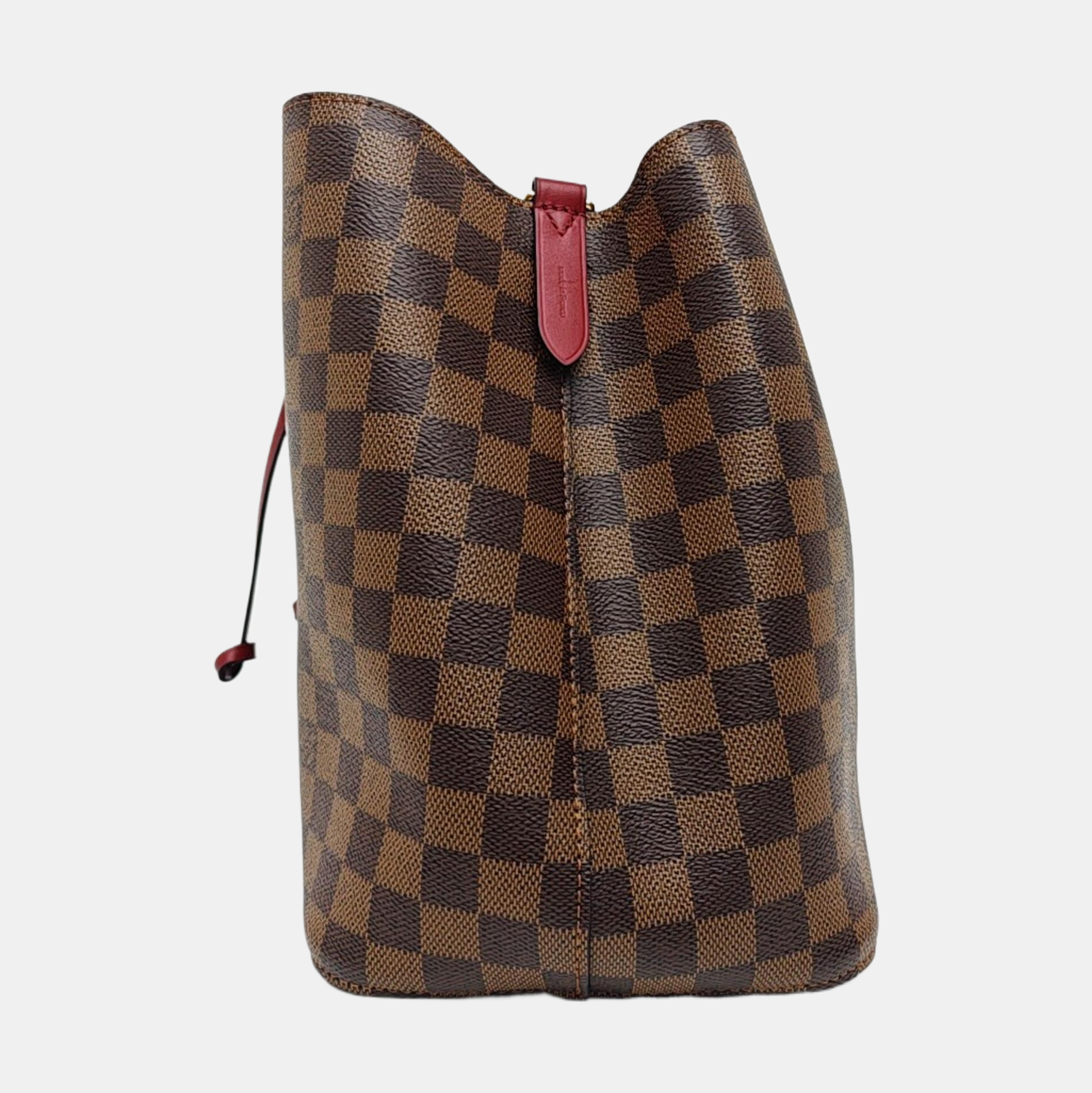 NÉONOÉ MM Damier Ebene Coated Canvas Brown