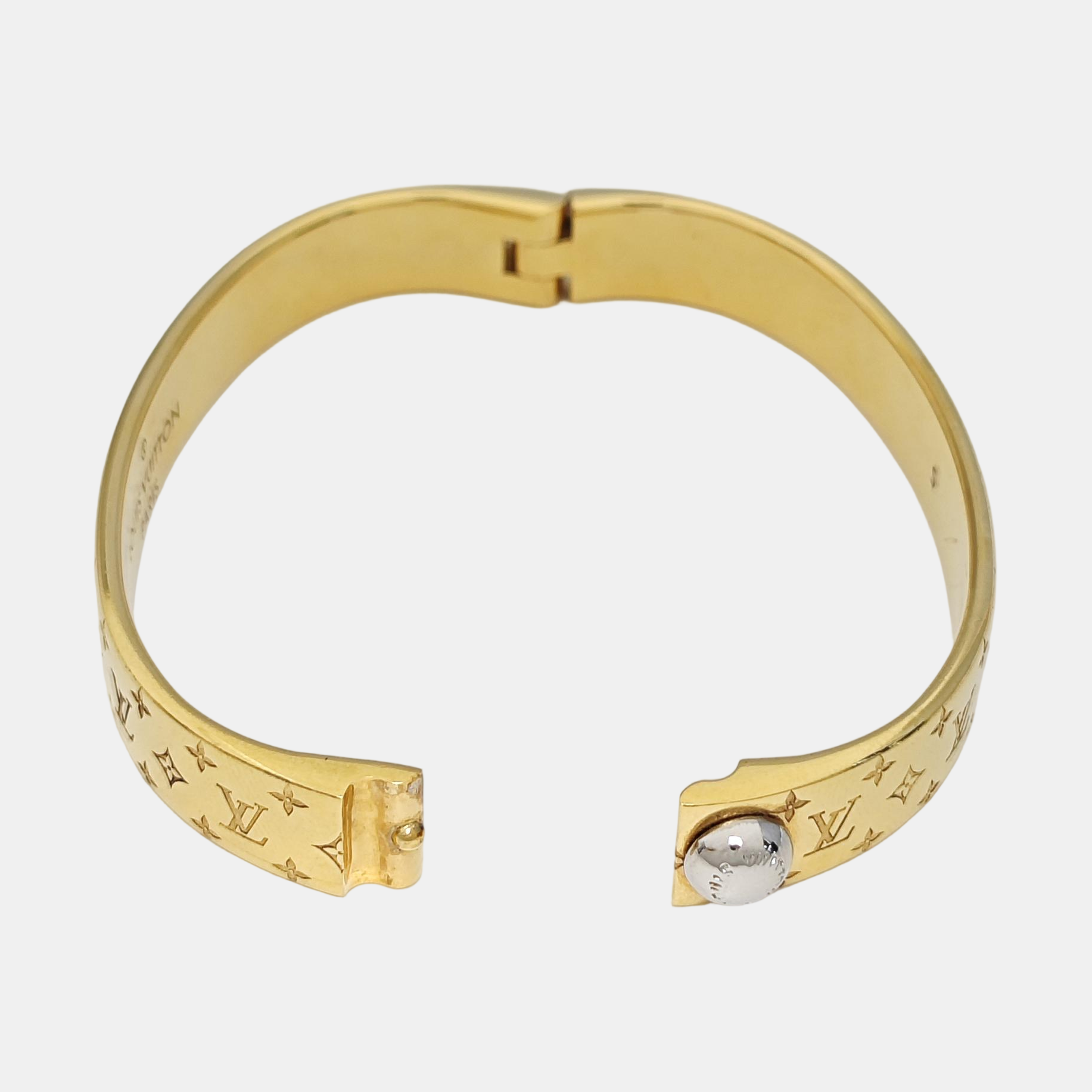 NANOGRAM Brass Gold Bangle