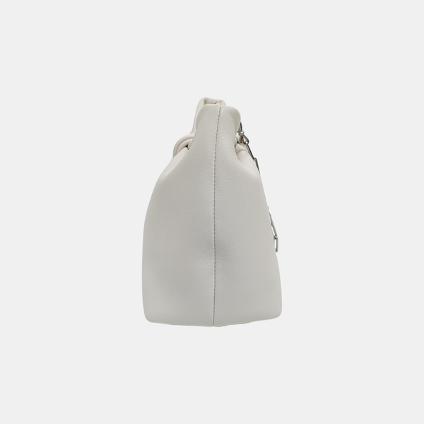 Dior Bow Small Lambskin White