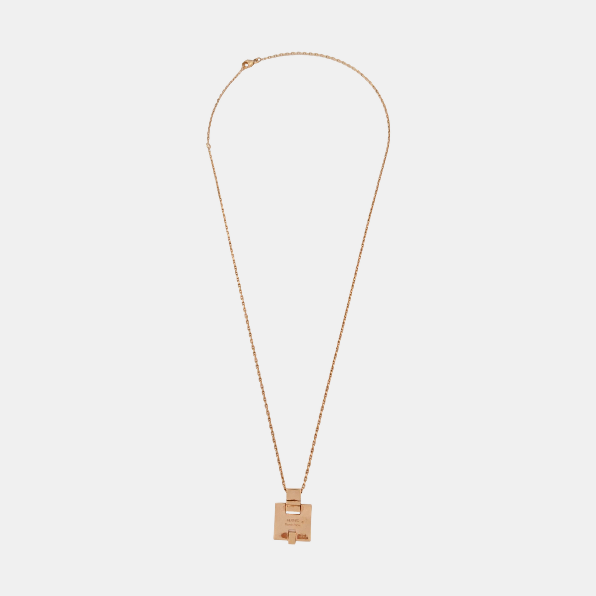 Eileen Metal Rose Gold Necklace