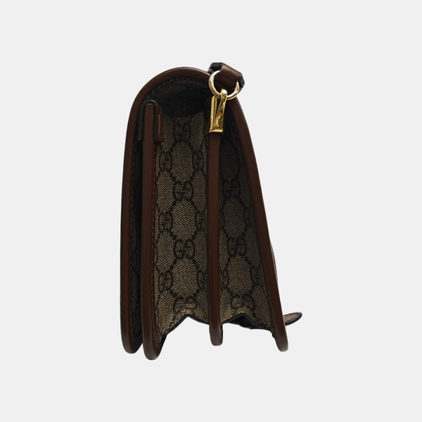 Retro Mini Monogram Coated Canvas Beige