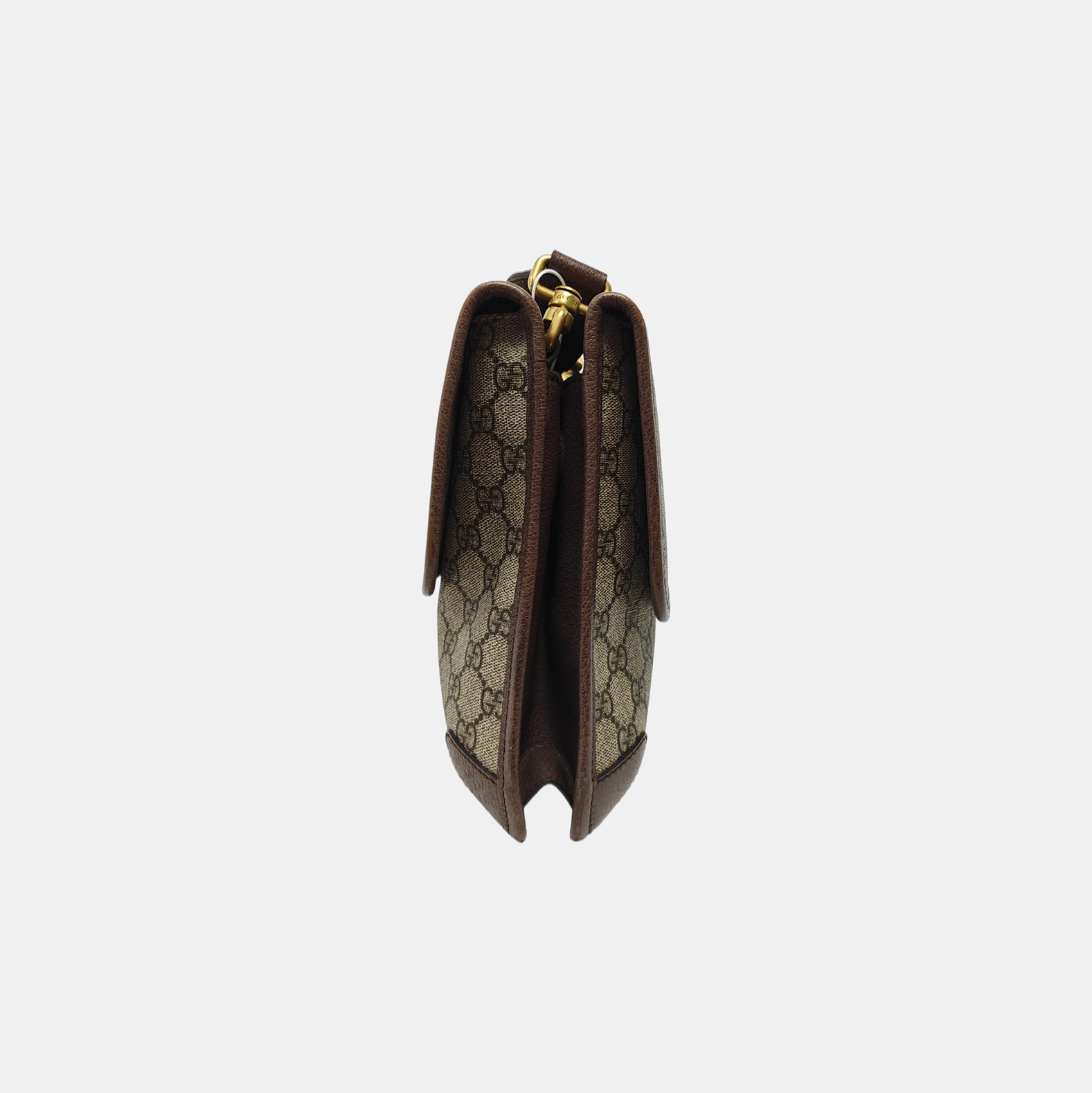 Neo Vintage Large Monogram Coated Canvas Brown