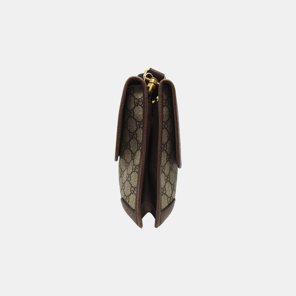 Neo Vintage Large Monogram Coated Canvas Brown