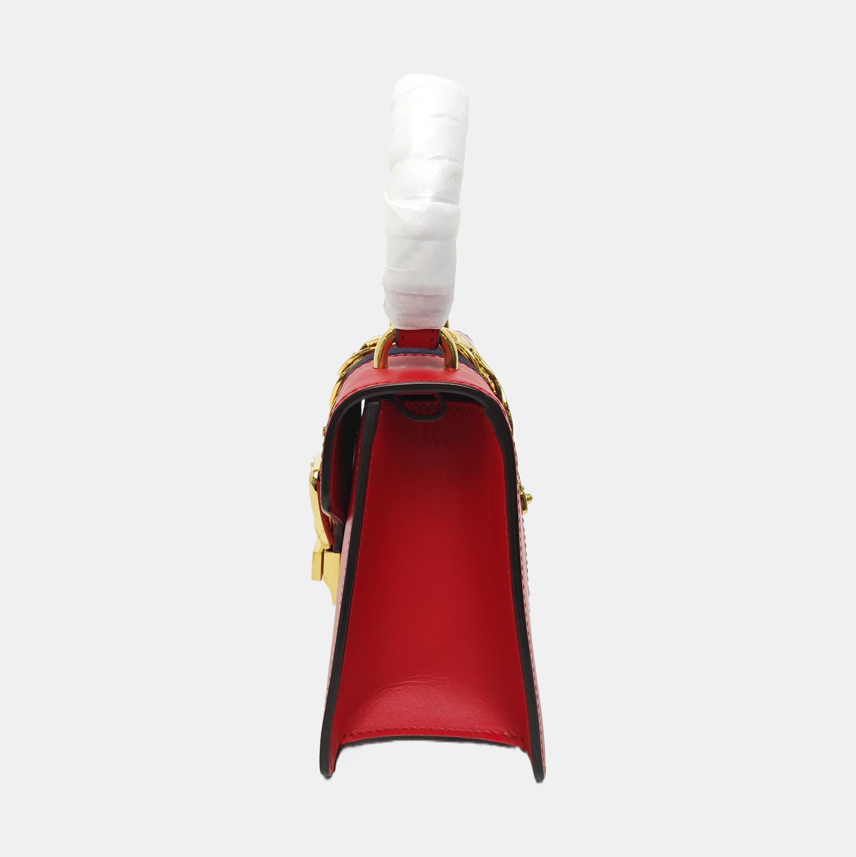 Sylvie Mini Calfskin Red