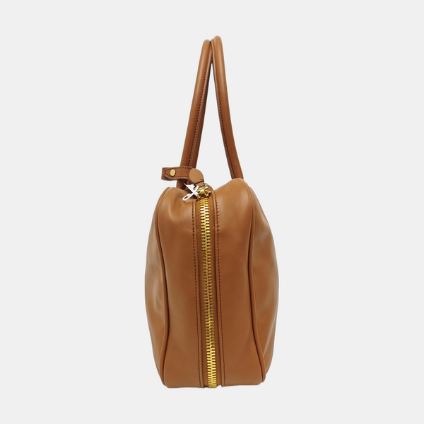 Beau Large Calfskin Brown