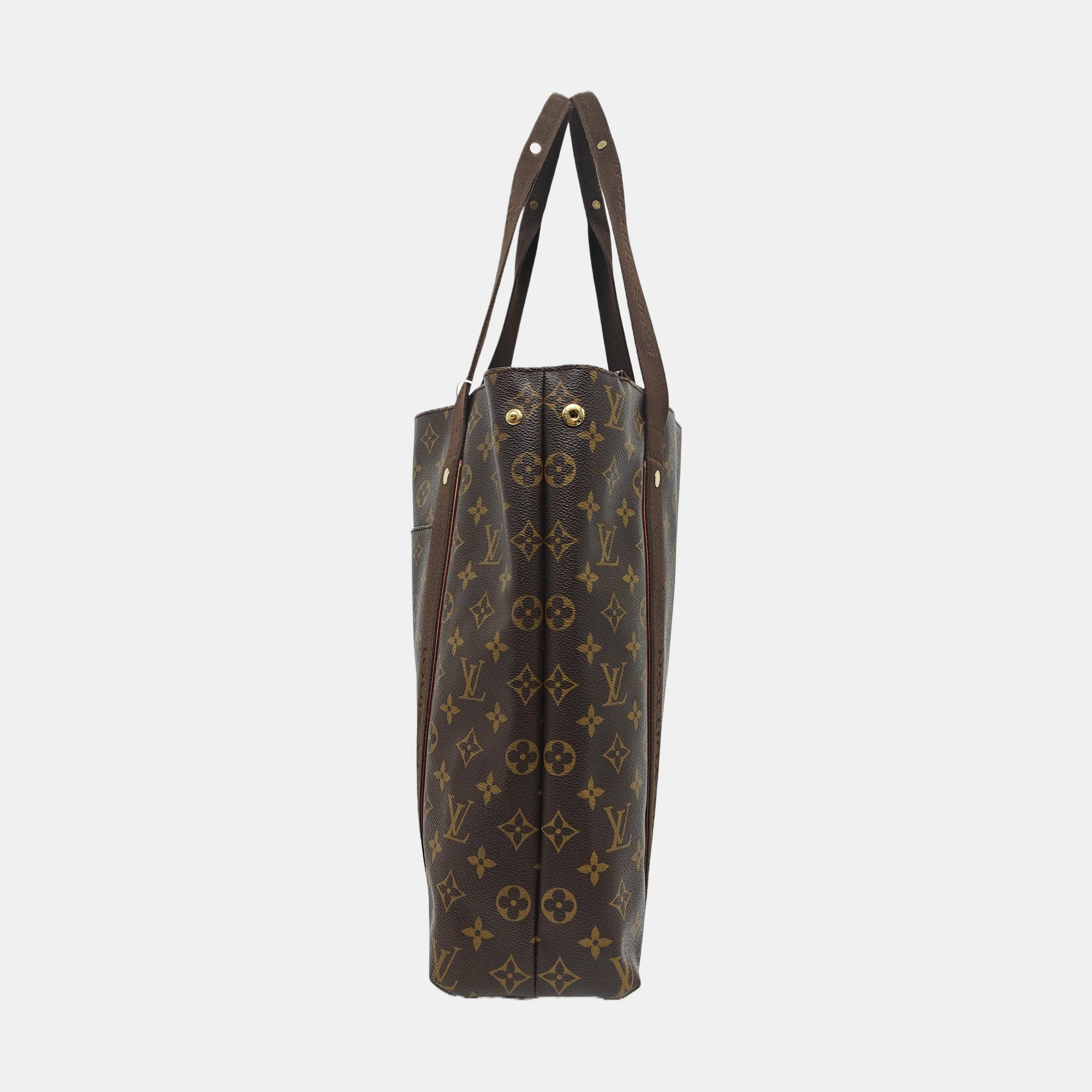VINTAGE BEAUBOURG Monogram Coated Canvas Brown