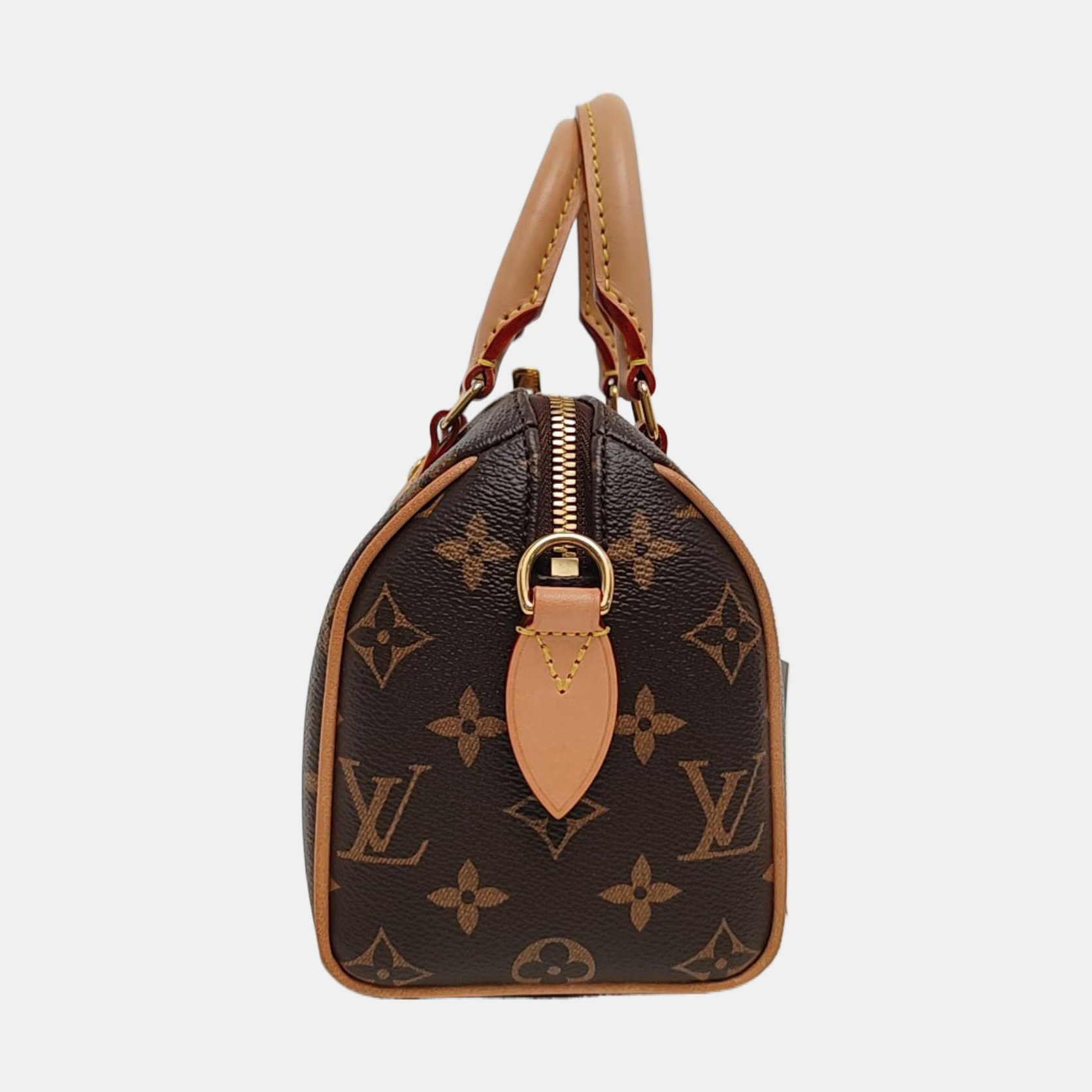 SPEEDY 20 Monogram Coated Canvas Brown