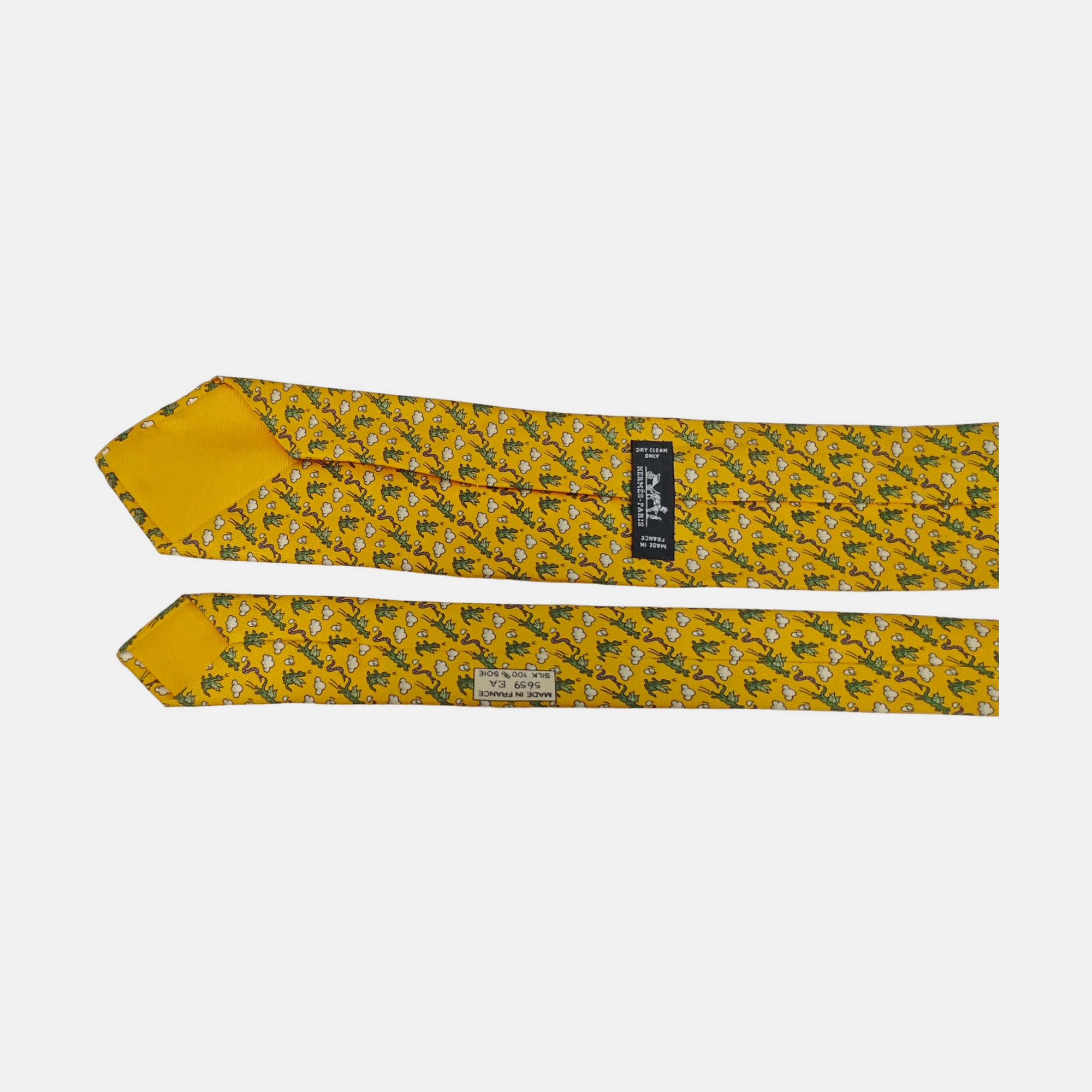 Mulberry Silk Tie Yellow