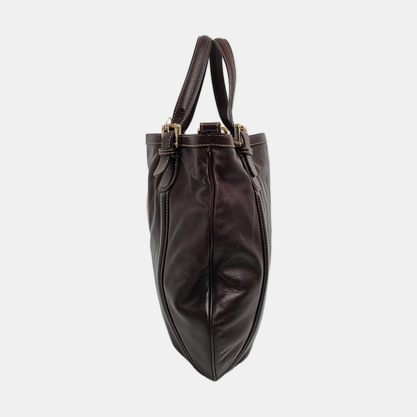 Britt Medium Calfskin Brown