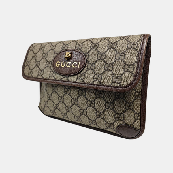 Neo Vintage Monogram Coated Canvas Beige