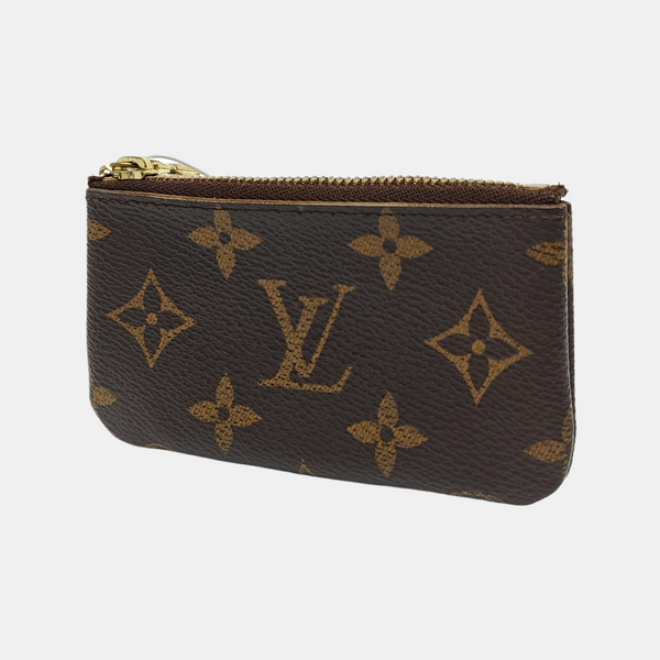 Monogram Coated Canvas Coin Purse Brown