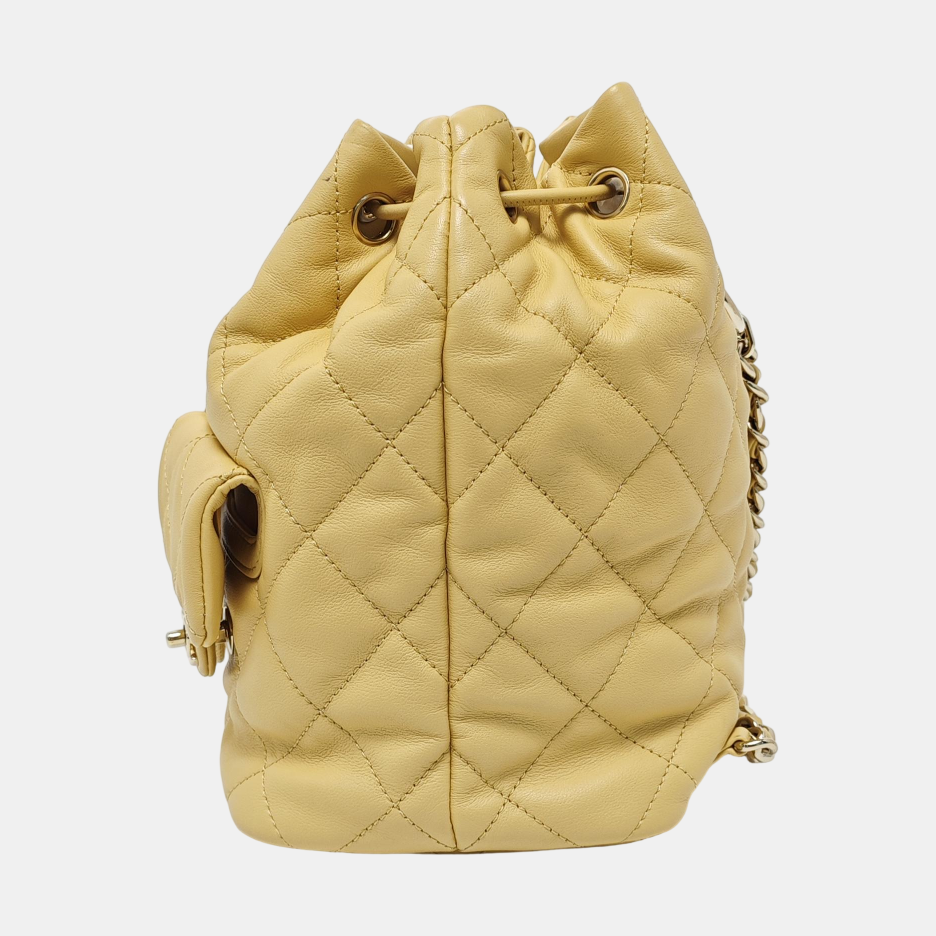 Quilted Calfskin Yellow