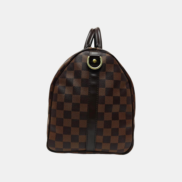SPEEDY 35 Damier Ebene Coated Canvas Brown