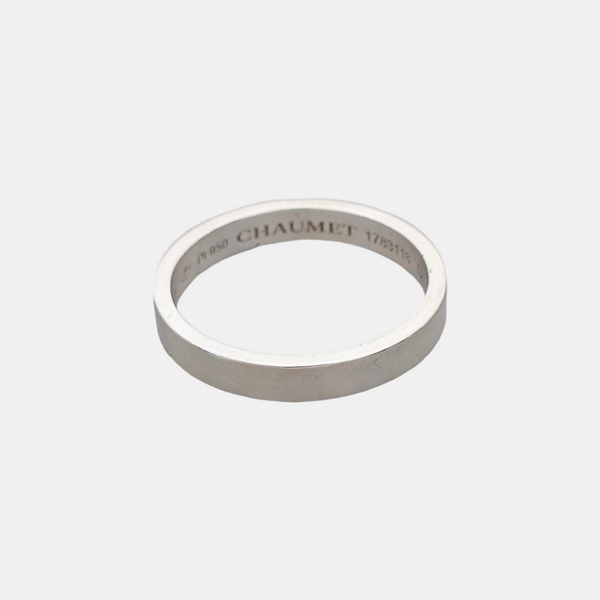 Liens Évidence Platinum 950 Silver Ring EU 52