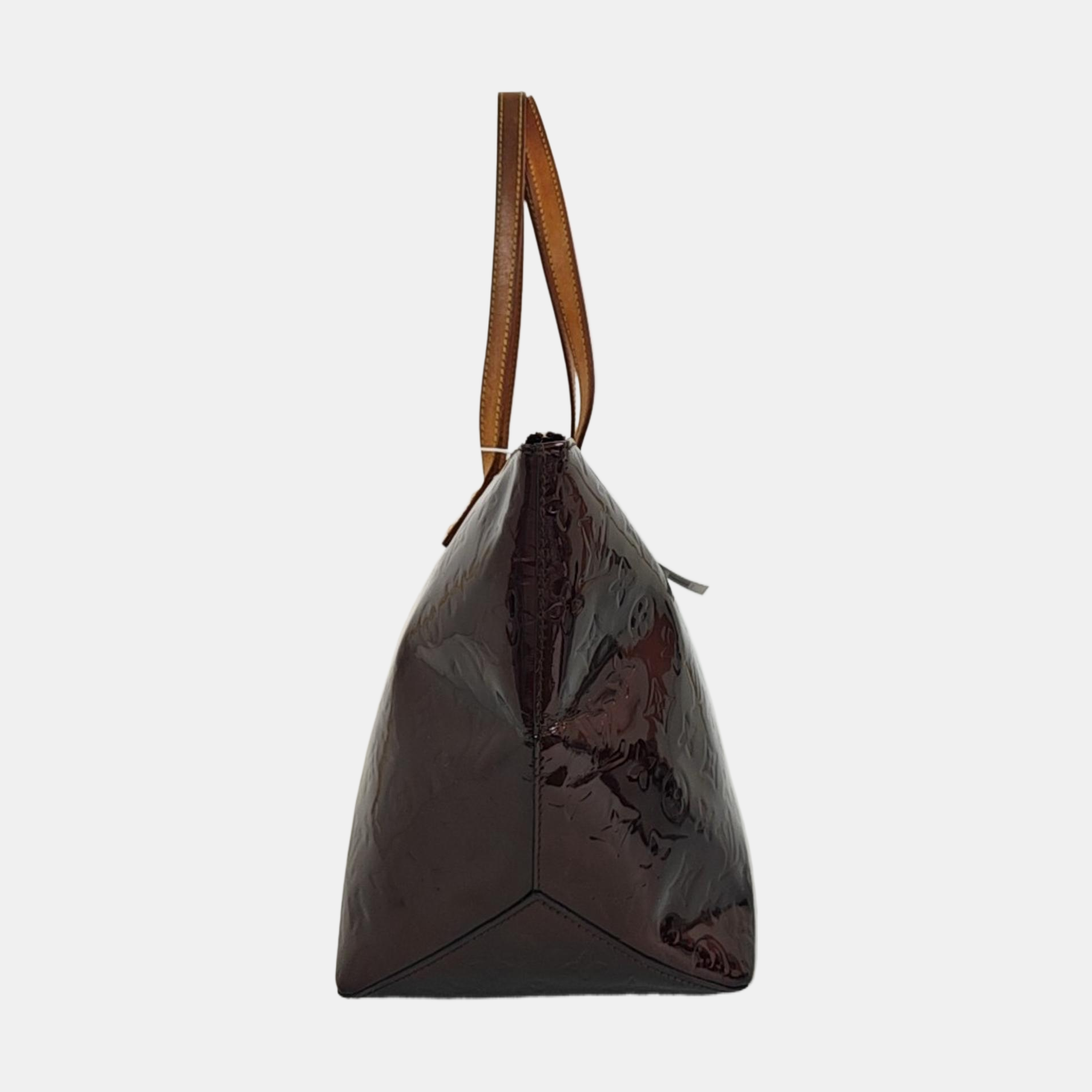 BELLEVUE GM Monogram Patent Leather Red