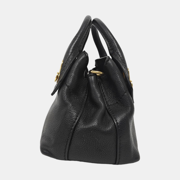 Barnsbury Calfskin Black