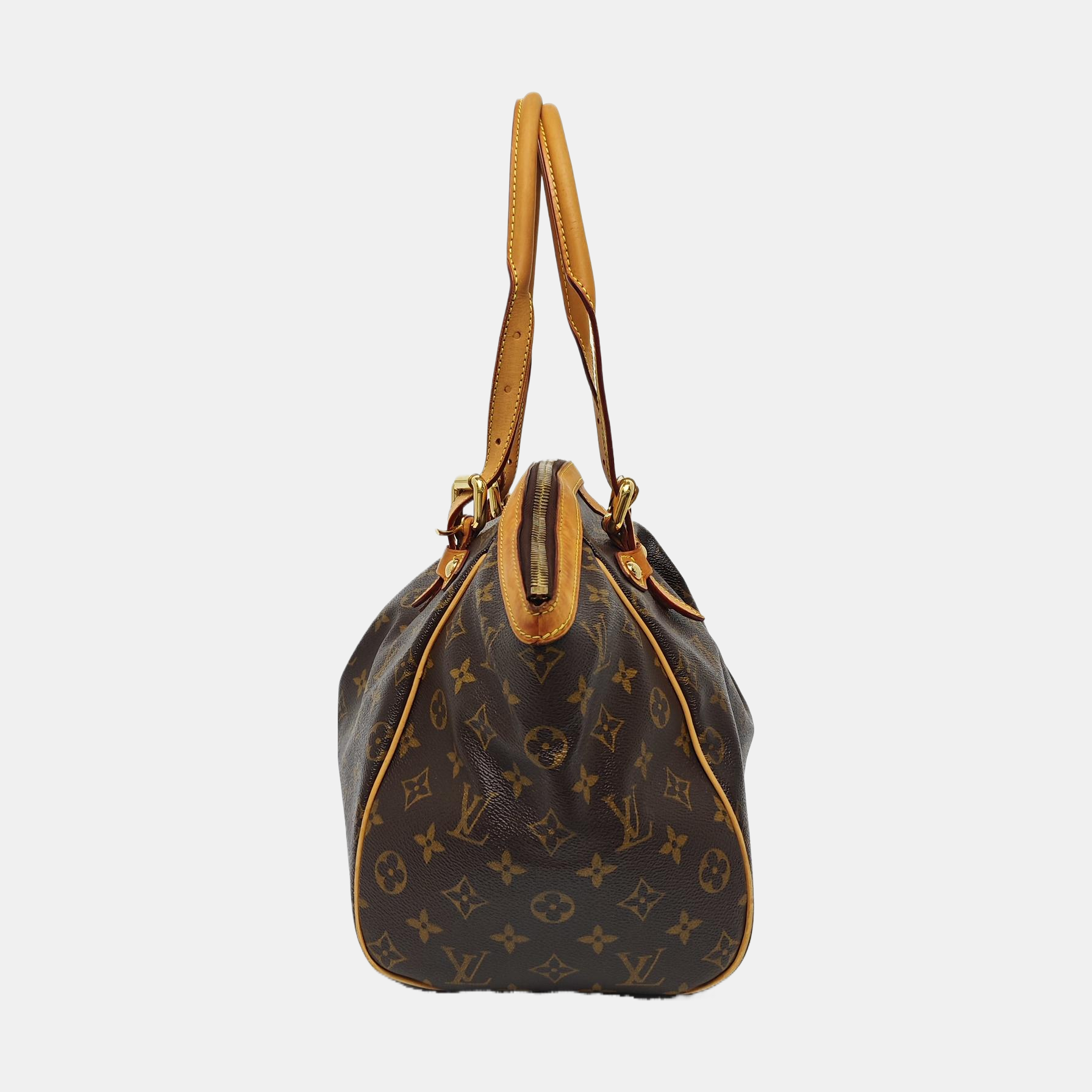 TIVOLI GM Monogram Coated Canvas Brown