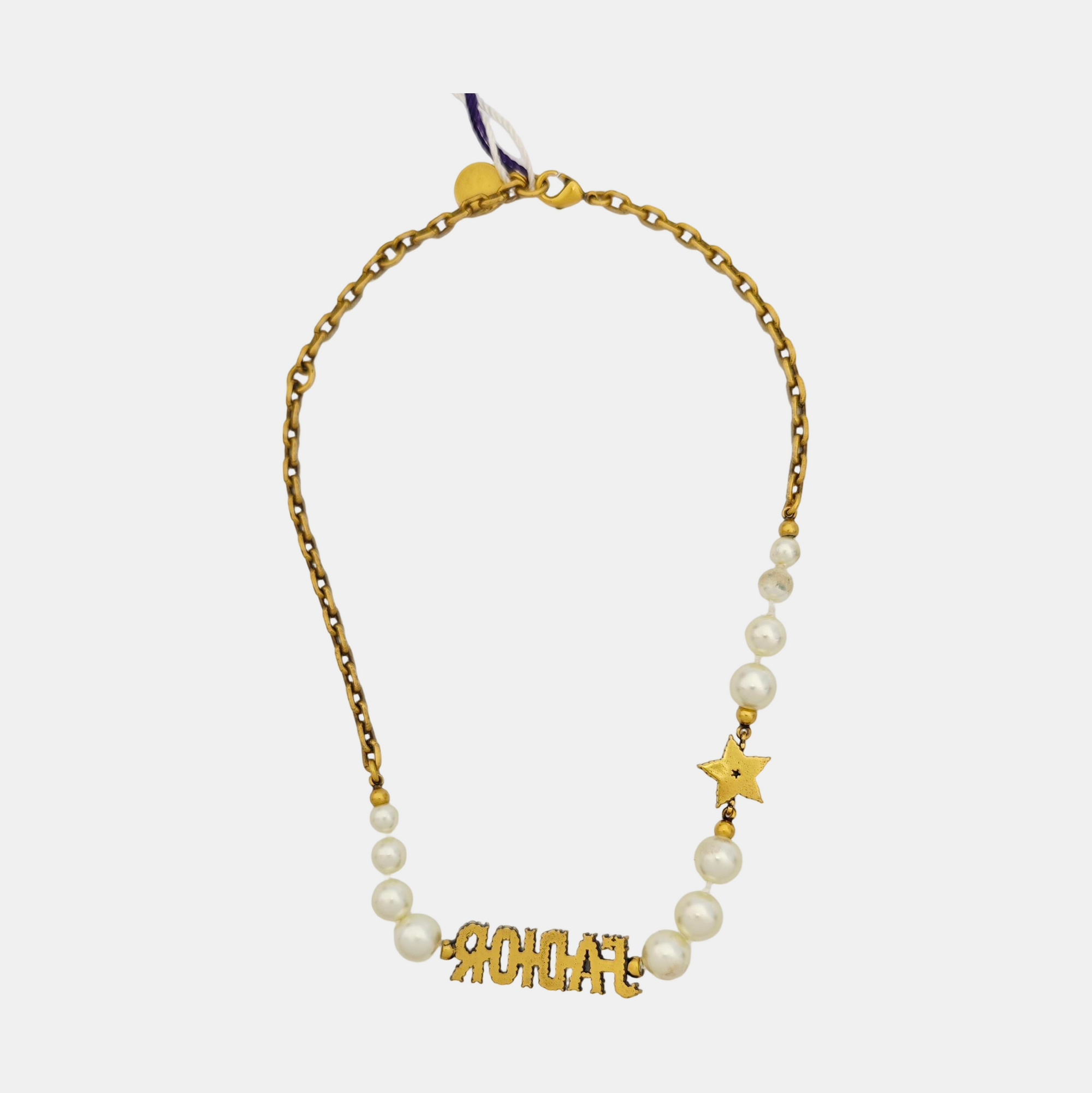 J'adior Metal Gold Necklace