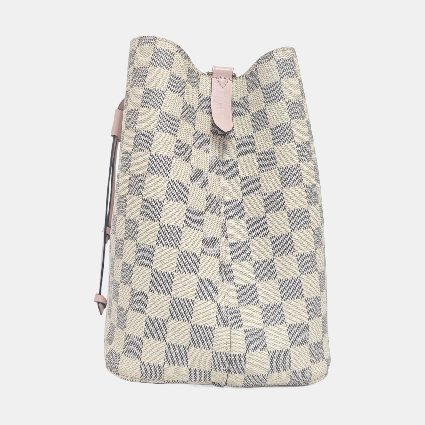 NÉONOÉ MM Damier Azur Coated Canvas White