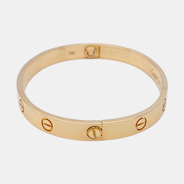 LOVE 18k Rose Gold Bangle
