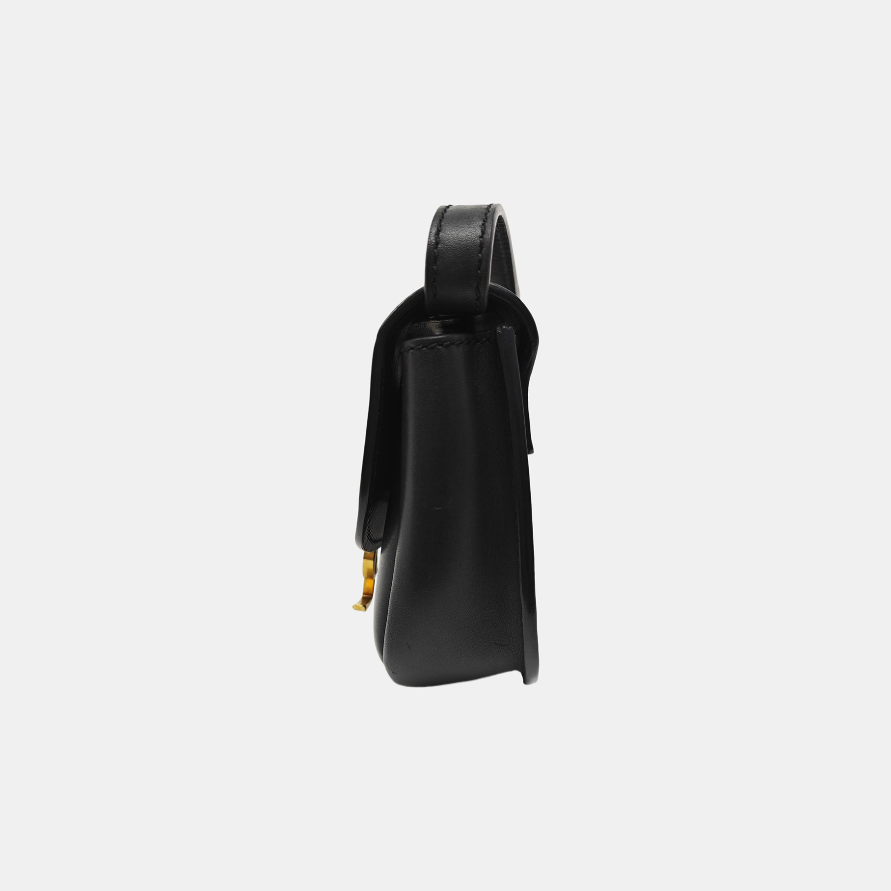KAIA Mini Calfskin Black