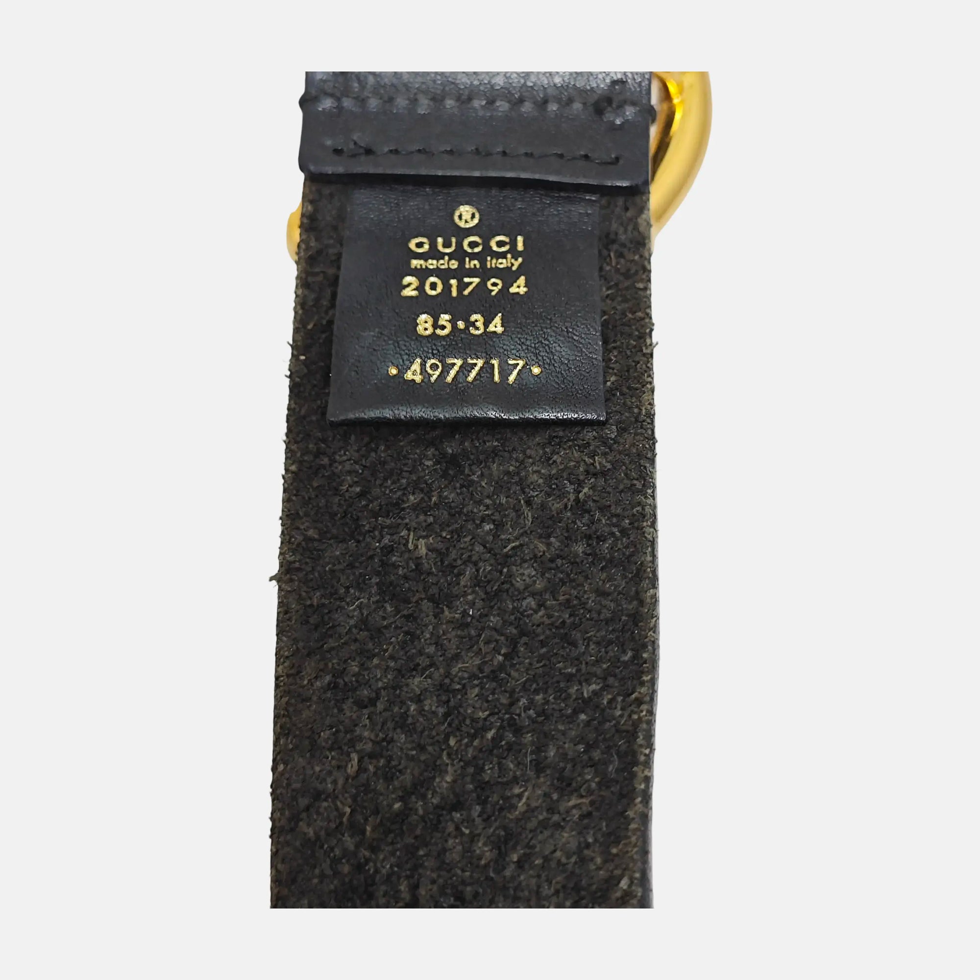 Leather Belt Black