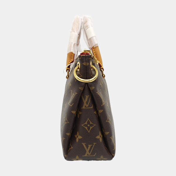 PALLAS BB Monogram Coated Canvas Brown