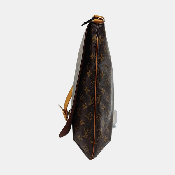 MUSETTE TANGO Monogram Coated Canvas Brown