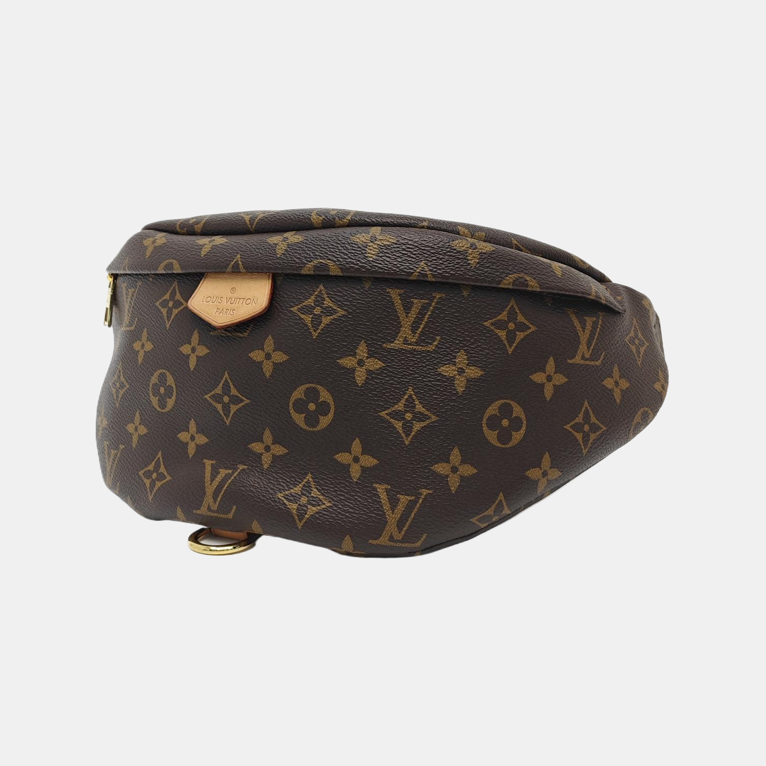 BUMBAG Monogram Coated Canvas Brown