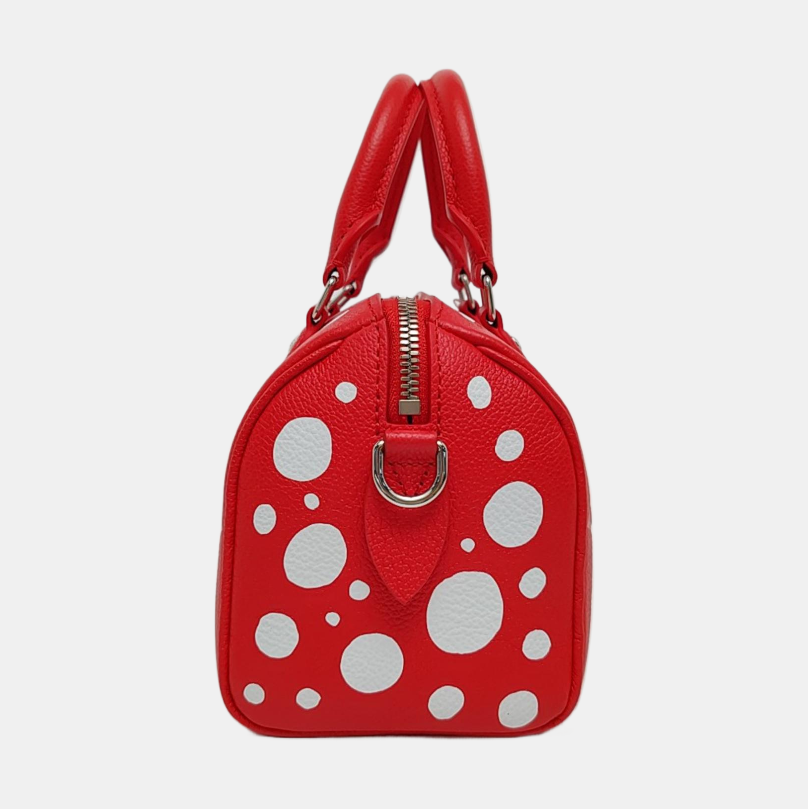 Authenticated pre-owned  SPEEDY Monogram Calfskin Red - Shoulder Bag at Looply
