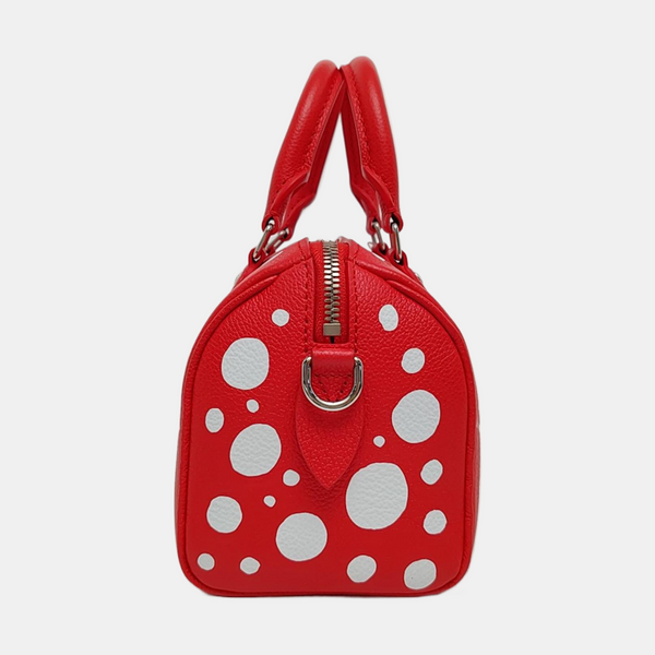 Authenticated pre-owned  SPEEDY Monogram Calfskin Red - Shoulder Bag at Looply