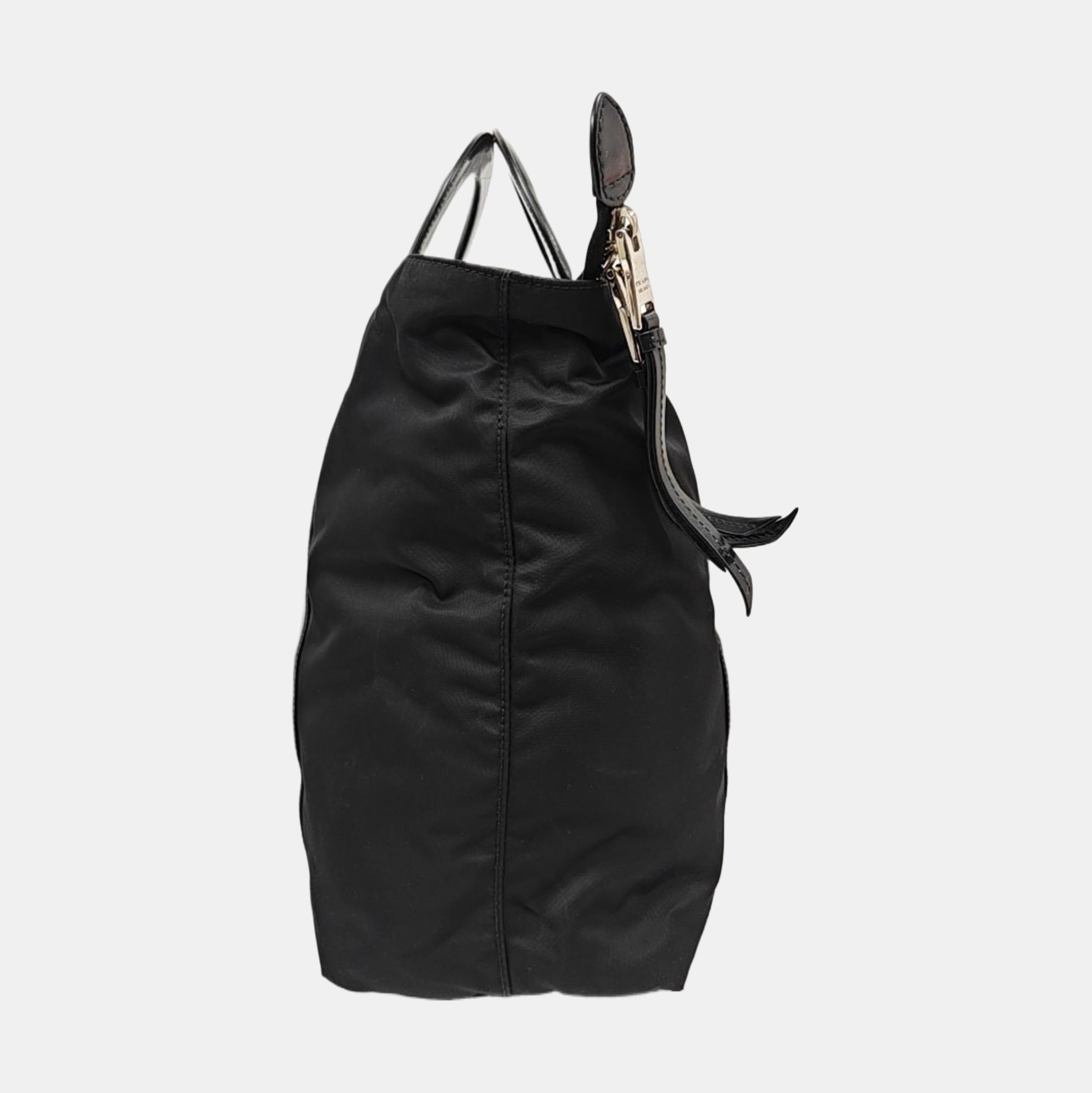 Nylon Shoulder Bag Black